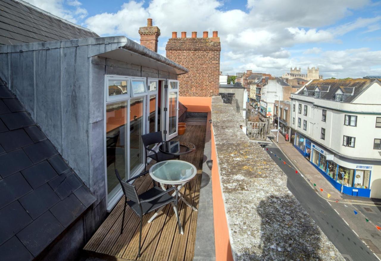 Stunning Central Exeter Apartment With Balcony And Fantastic View エクステリア 写真